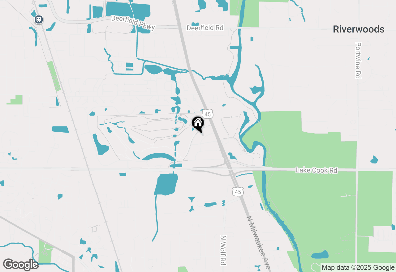 Map of 23 Chevy Chase Drive, Buffalo Grove, IL 60089