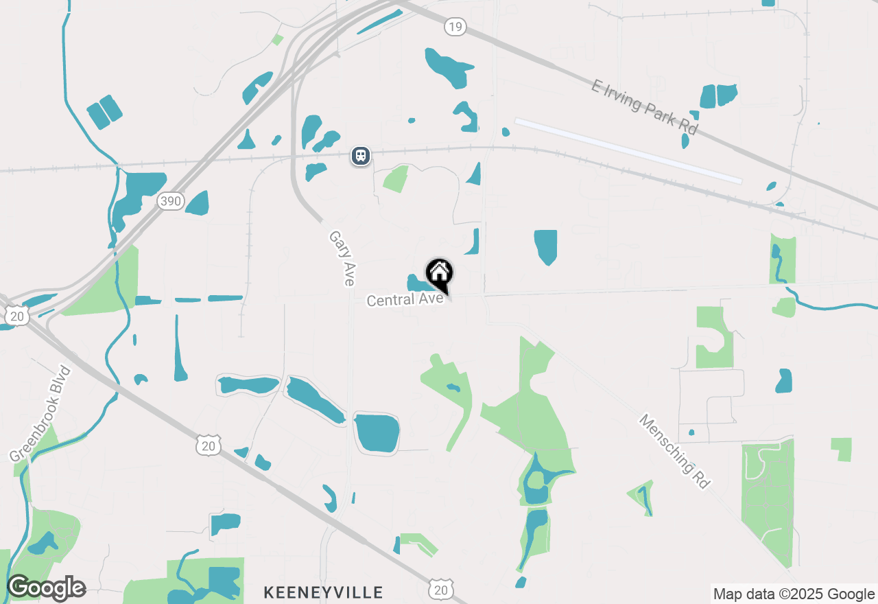Map of 1280 Coventry Court, Roselle, IL 60172