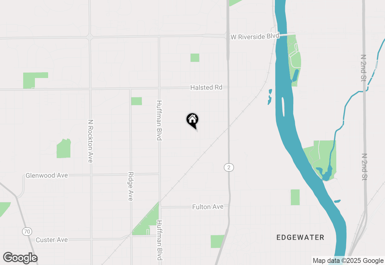 Map of 3019 N Church Street, Rockford, IL 61103