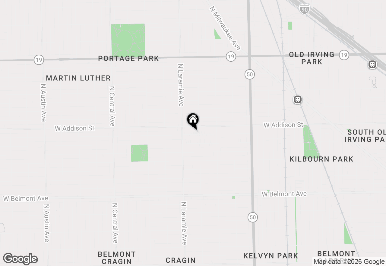 Map of 5120 W Eddy Street, Chicago, IL 60641