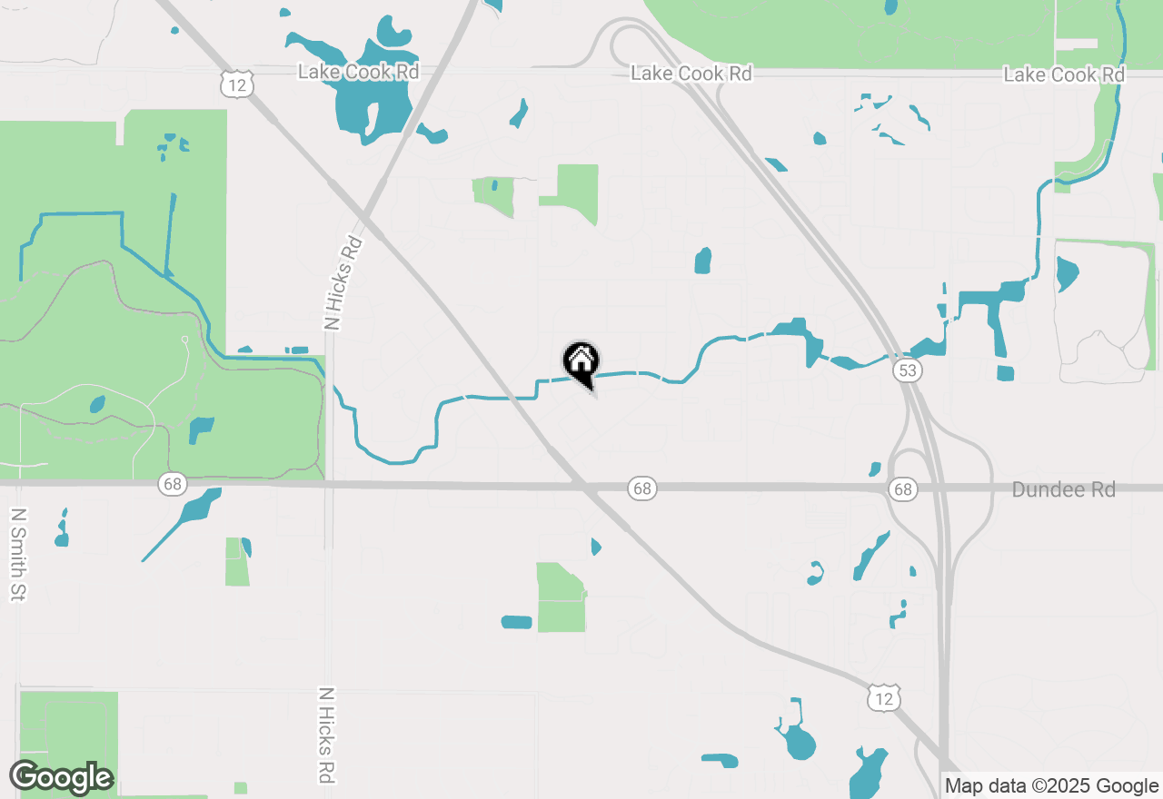 Map of 1751 N Rose Avenue, Palatine, IL 60074