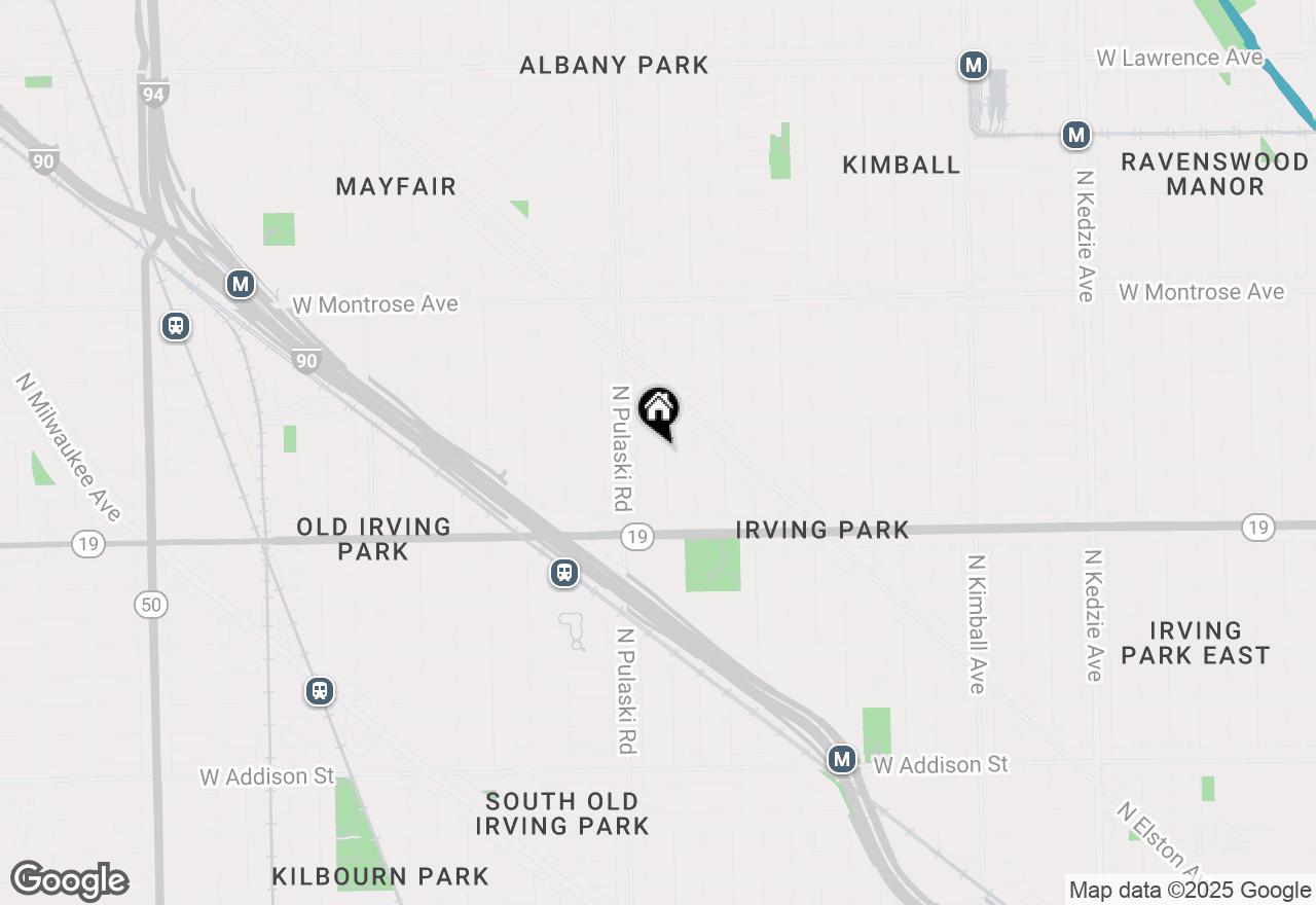 Map of 4121 N Harding Avenue, Chicago, IL 60618