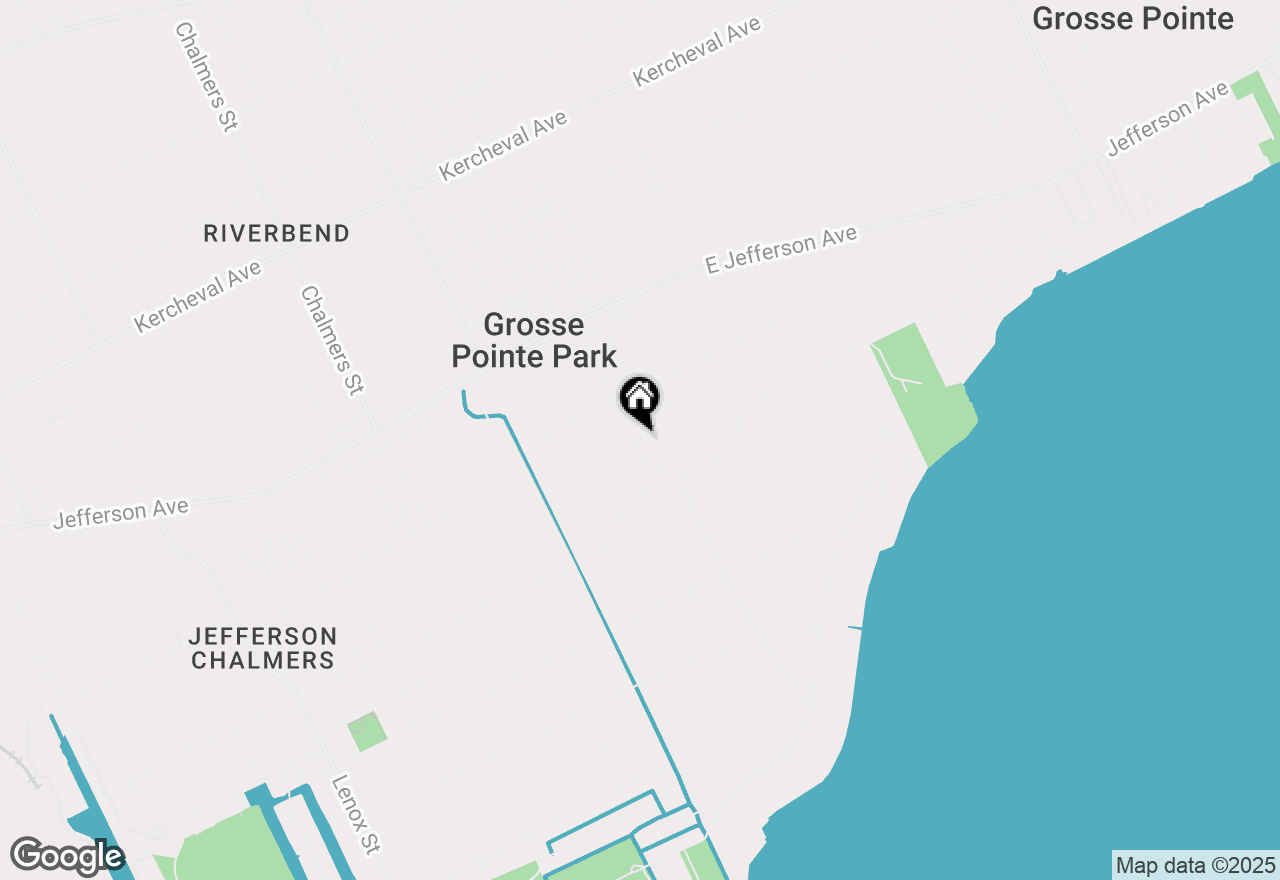 Map of 829 Beaconsfield Ave #2N, Grosse Pointe Park, MI 48230