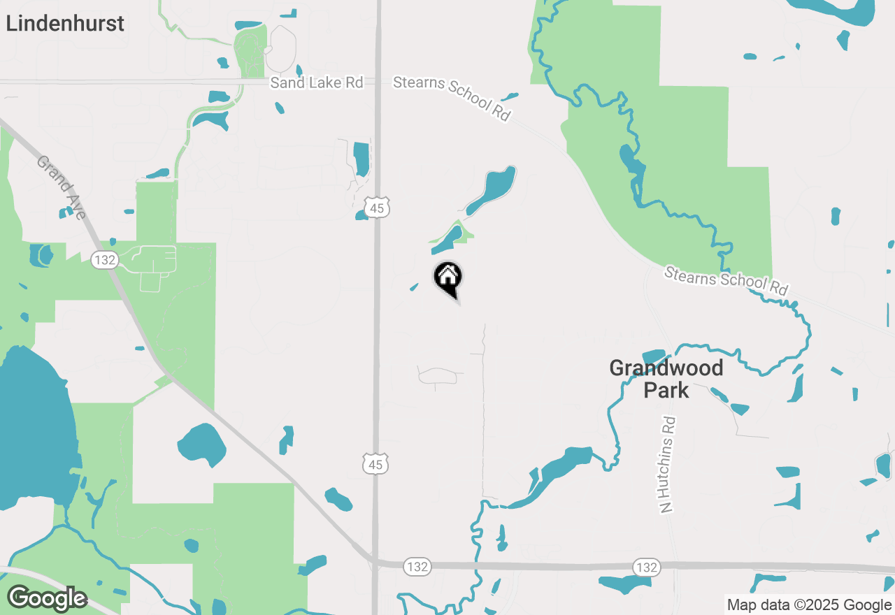 Map of 36873 N Deer Trail Drive, Lake Villa, IL 60046