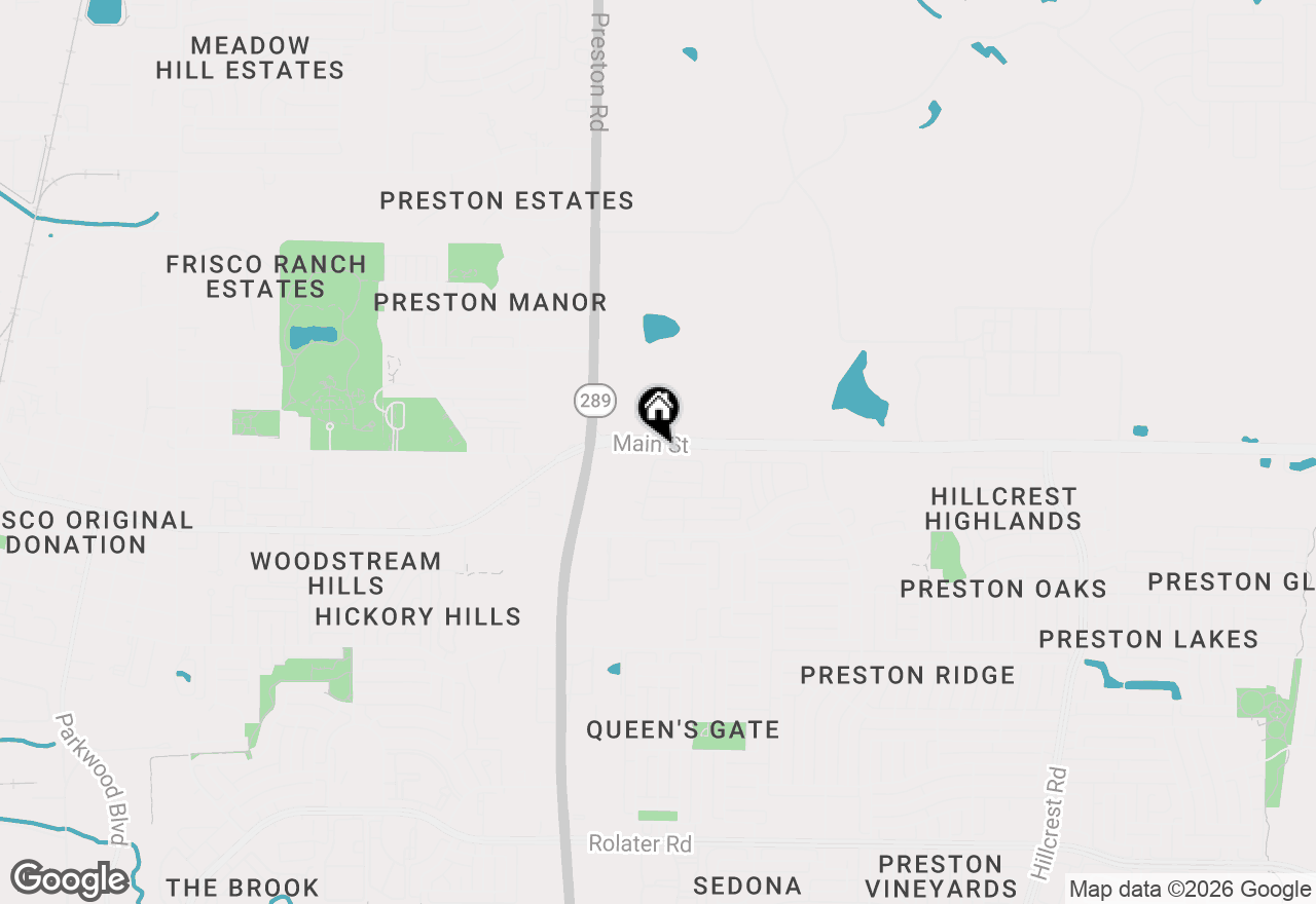 Map of 9418 Keep Street, Frisco, TX 75035