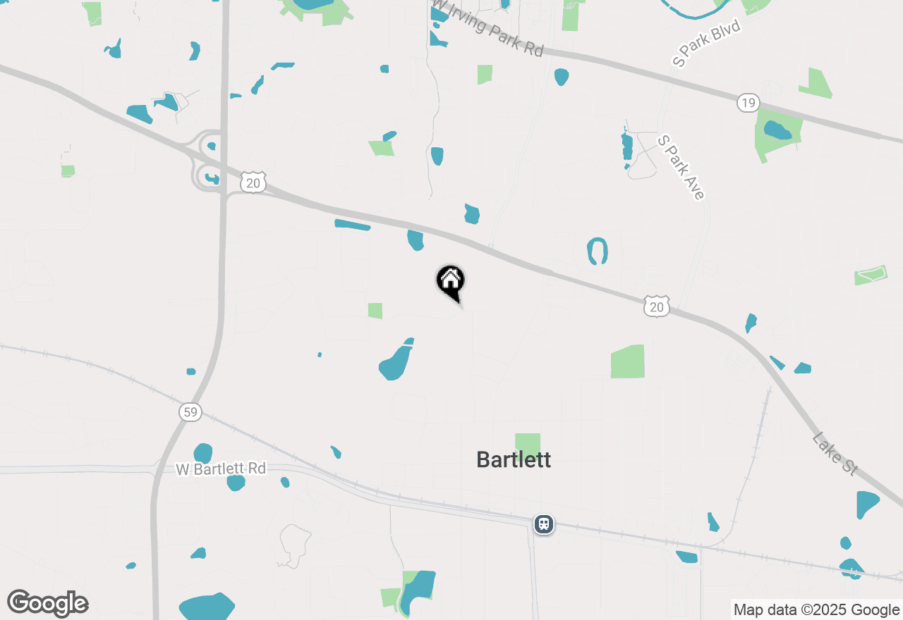 Map of 420 Ford Lane, Bartlett, IL 60103