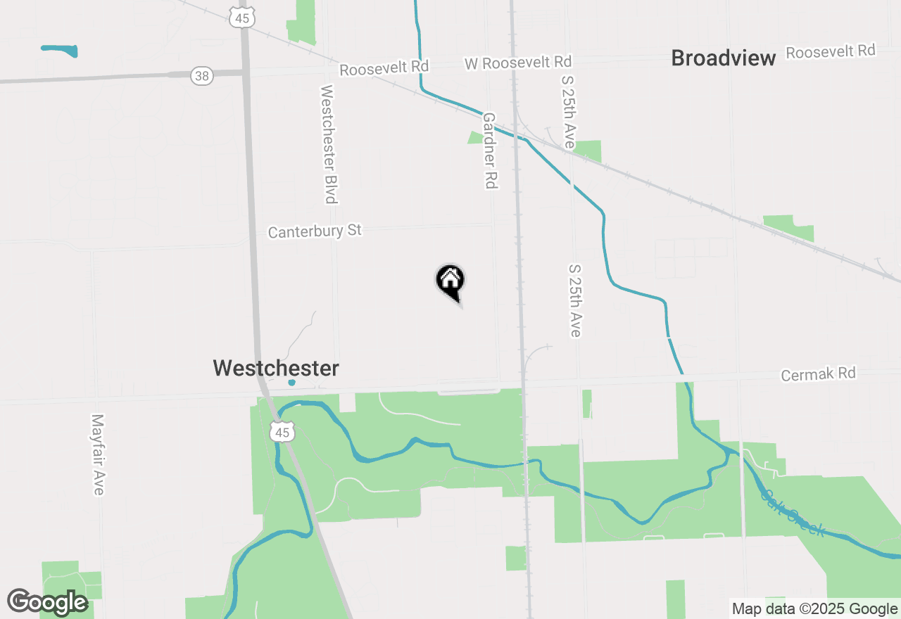 Map of 1900 Manchester Avenue, Westchester, IL 60154