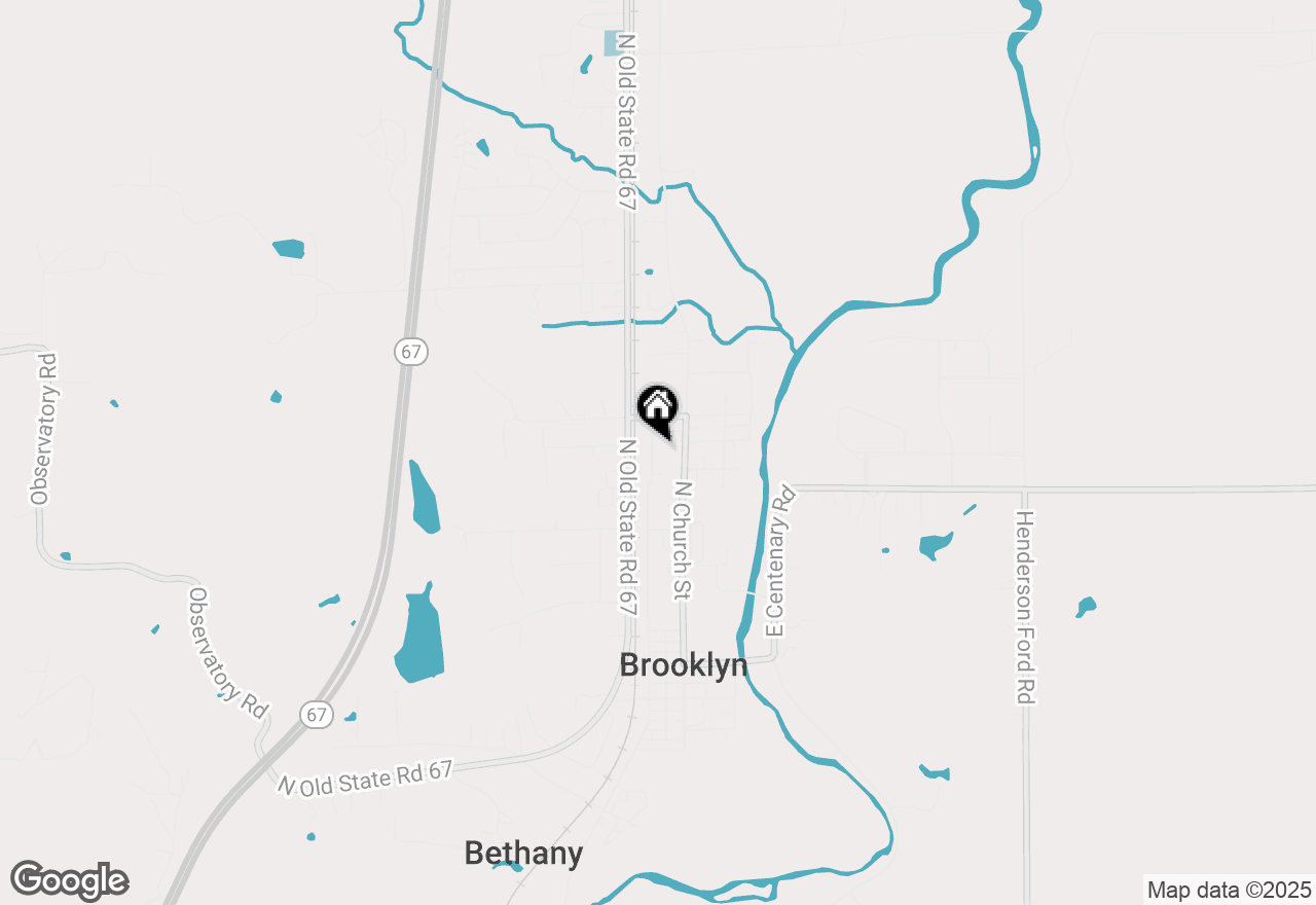 Map of 409 N Main Street, Brooklyn, IN 46111