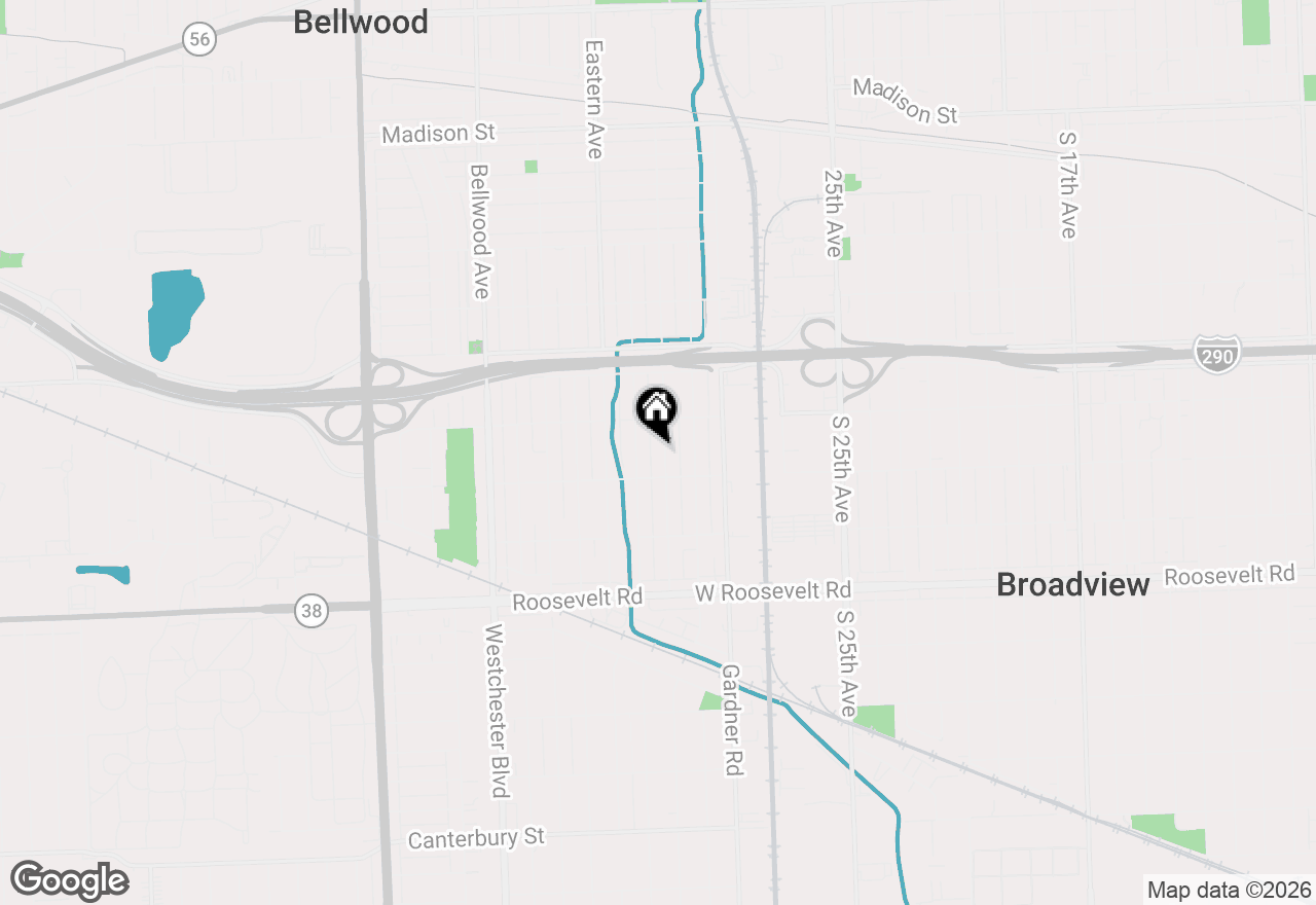 Map of 800 Manchester Avenue, Westchester, IL 60154