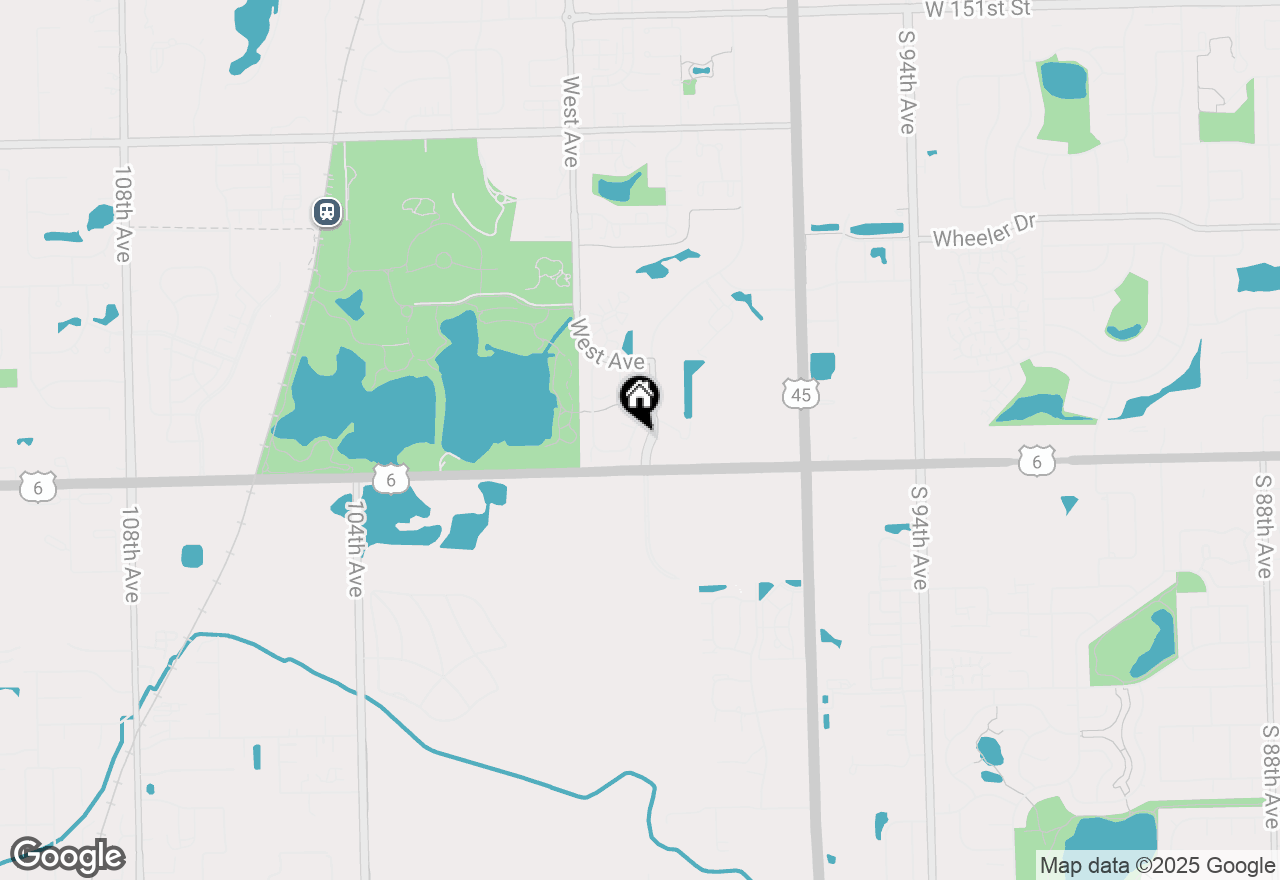 Map of 9919 Constitution Drive, Orland Park, IL 60462