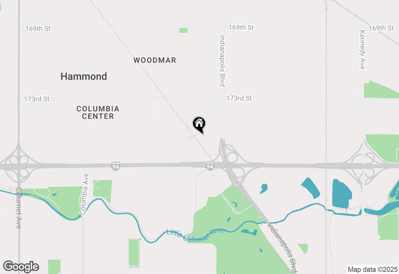 Map of 7510 Southeastern Avenue, Hammond, IN 46324