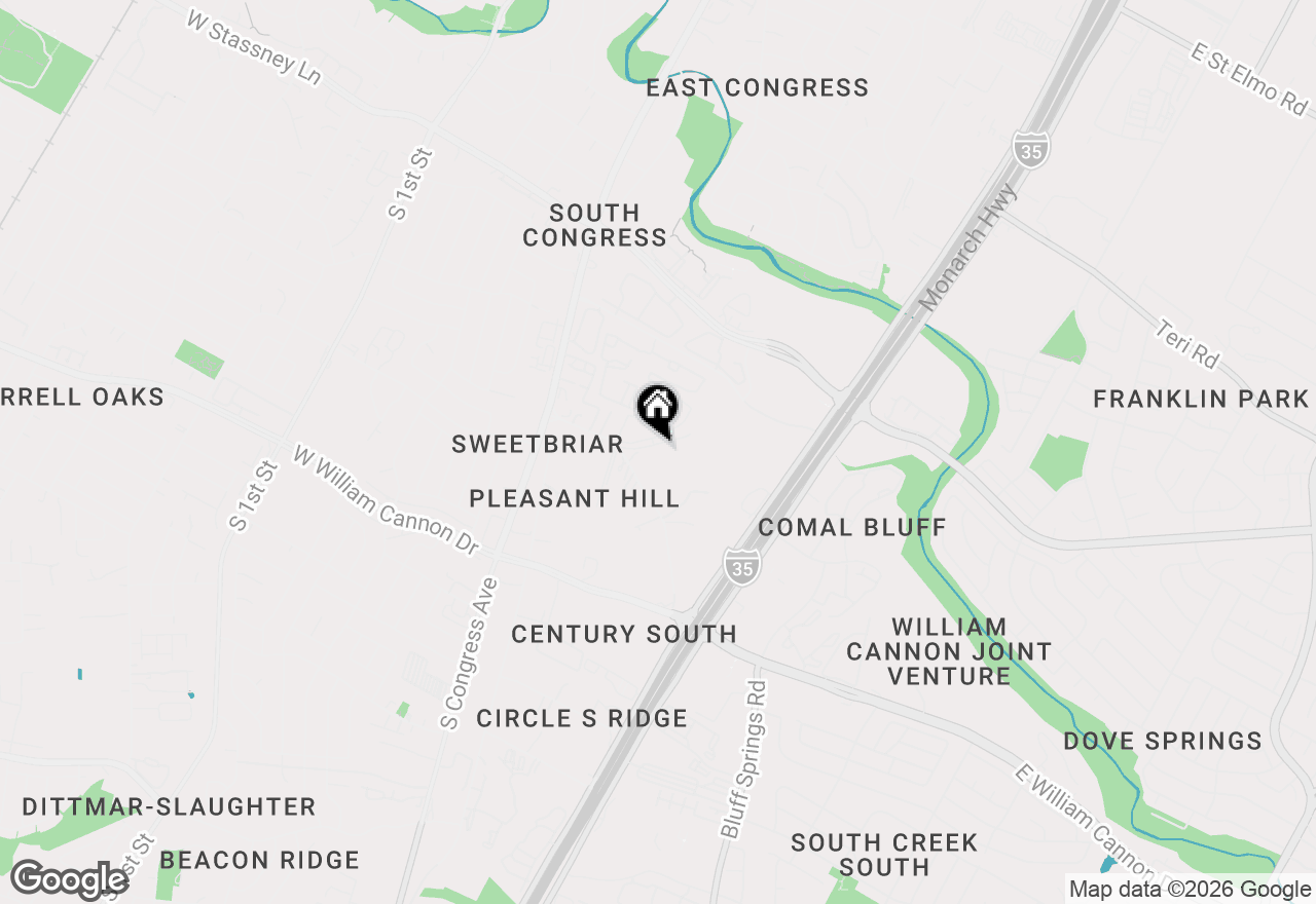 Map of 604 N Bluff Dr #242, Austin, TX 78745