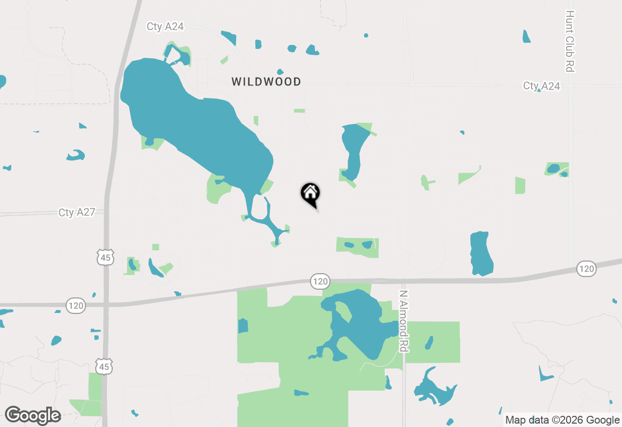 Map of 18172 W Twin Lakes Boulevard, Grayslake, IL 60030