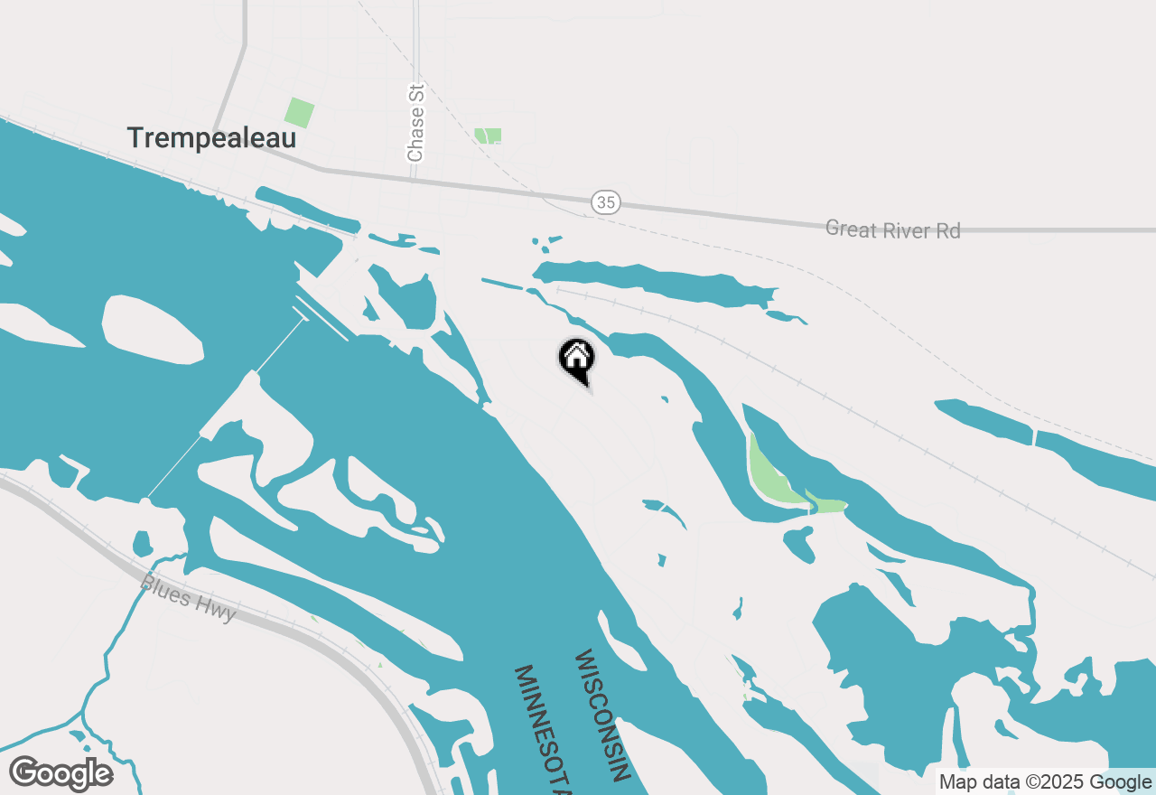 Map of Lot 0 Catfish Dr, Trempealeau, WI 54661