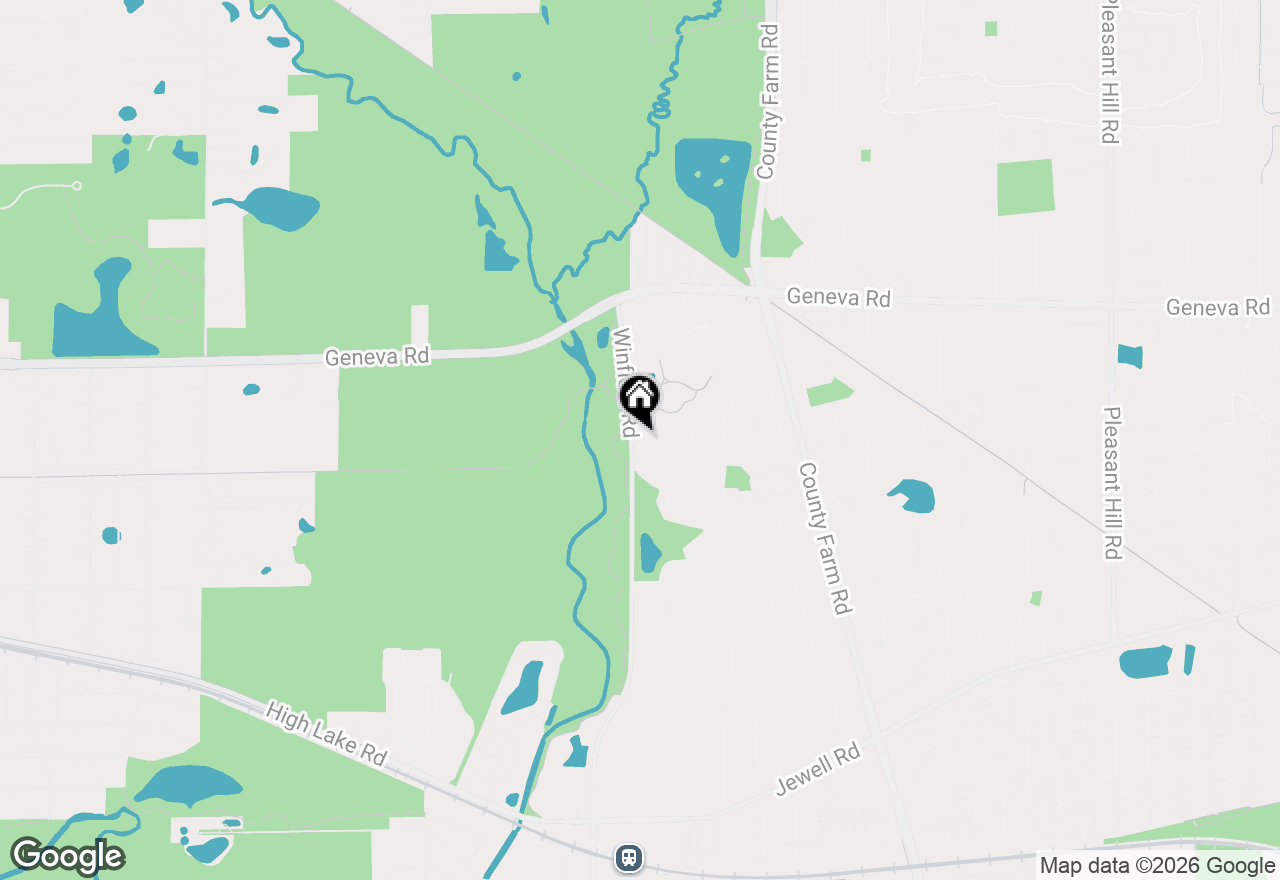 Map of 27W439 Chartwell Drive, Winfield, IL 60190