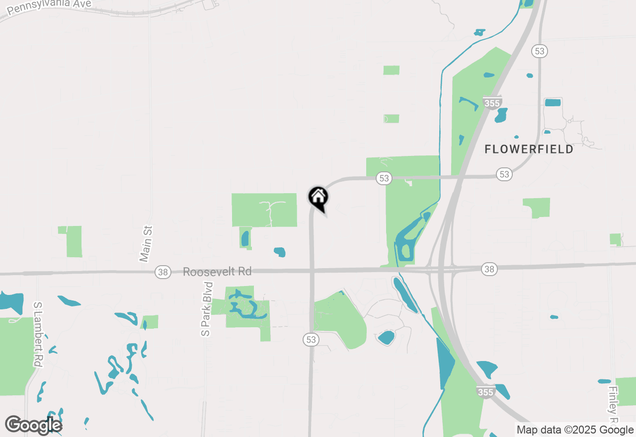 Map of 86 Tanglewood Drive, Glen Ellyn, IL 60137