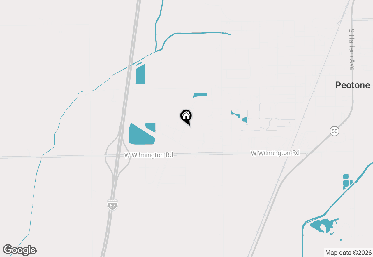 Map of 487 Locust Lane, Peotone, IL 60468