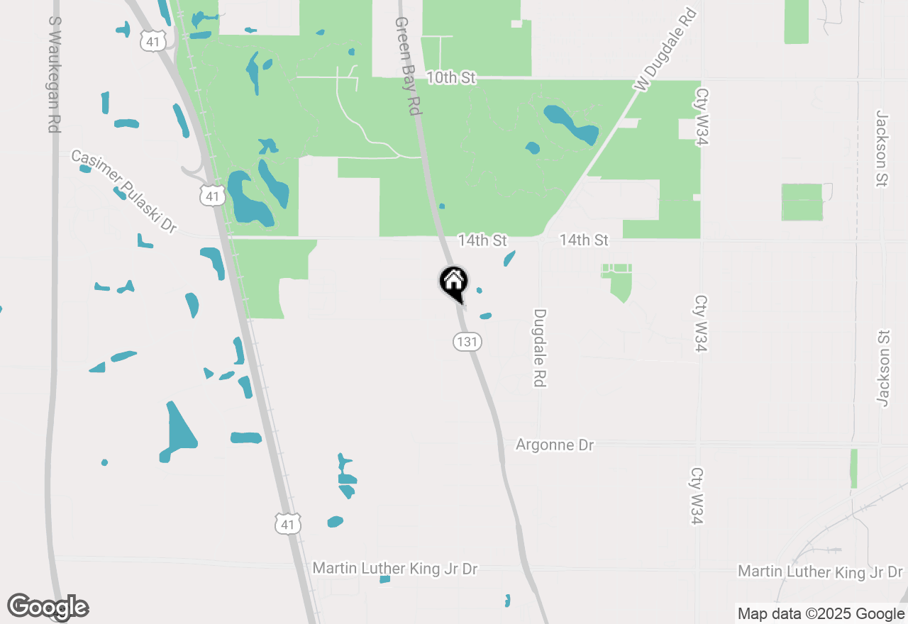 Map of 1550 Green Bay Road, North Chicago, IL 60064