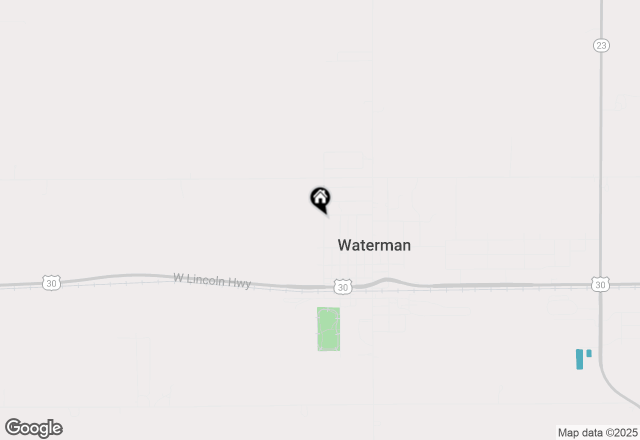 Map of 375 N Pine Street, Waterman, IL 60556