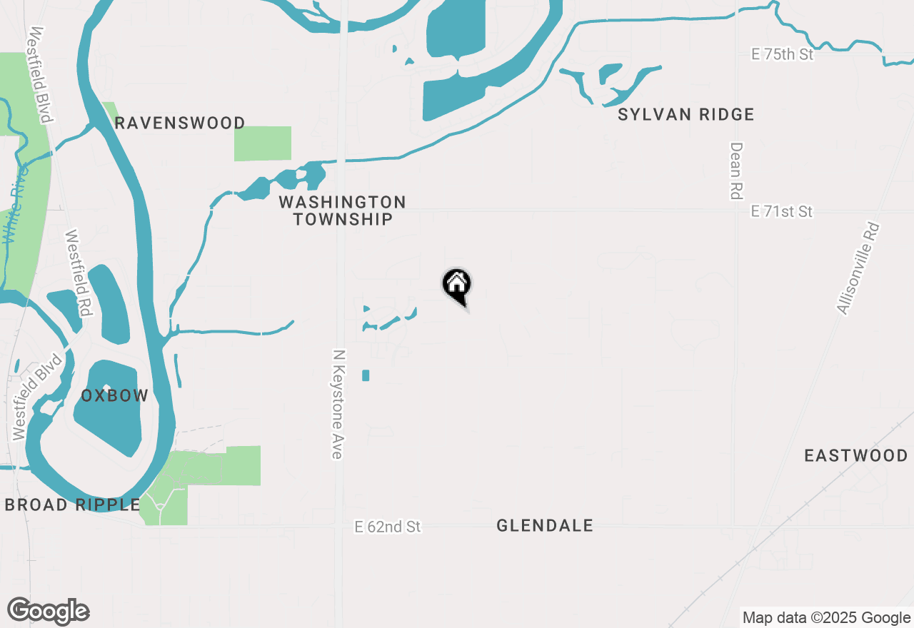 Map of 2816 Canterbury Lane, Indianapolis, IN 46220