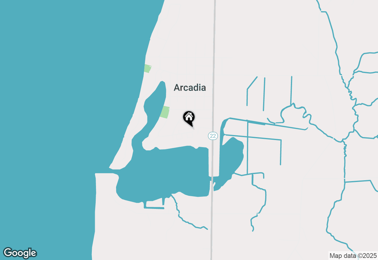 Map of 3327 Lakeland Drive #48, Arcadia, MI 49613