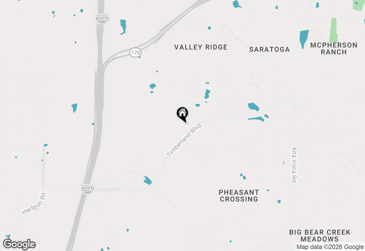 Map of 2932 Milby Oaks Drive, Fort Worth, TX 76244