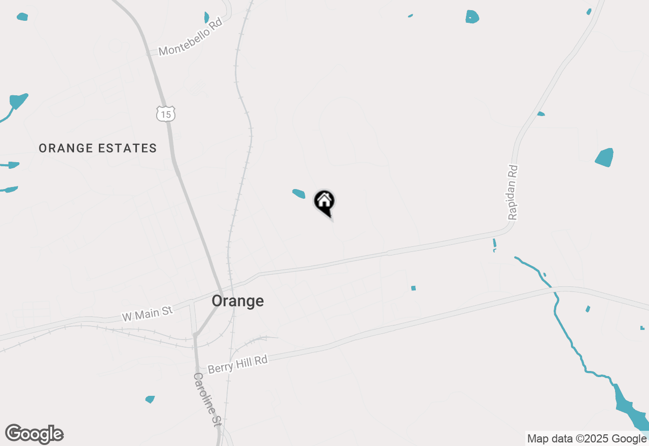 Map of 148 Red Hill Road, Orange, VA 22960