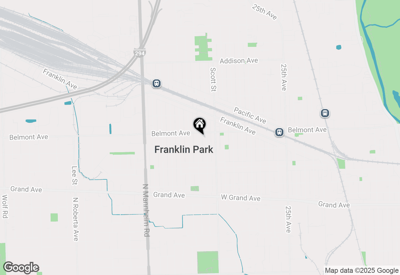 Map of 3137 Sunset Lane, Franklin Park, IL 60131