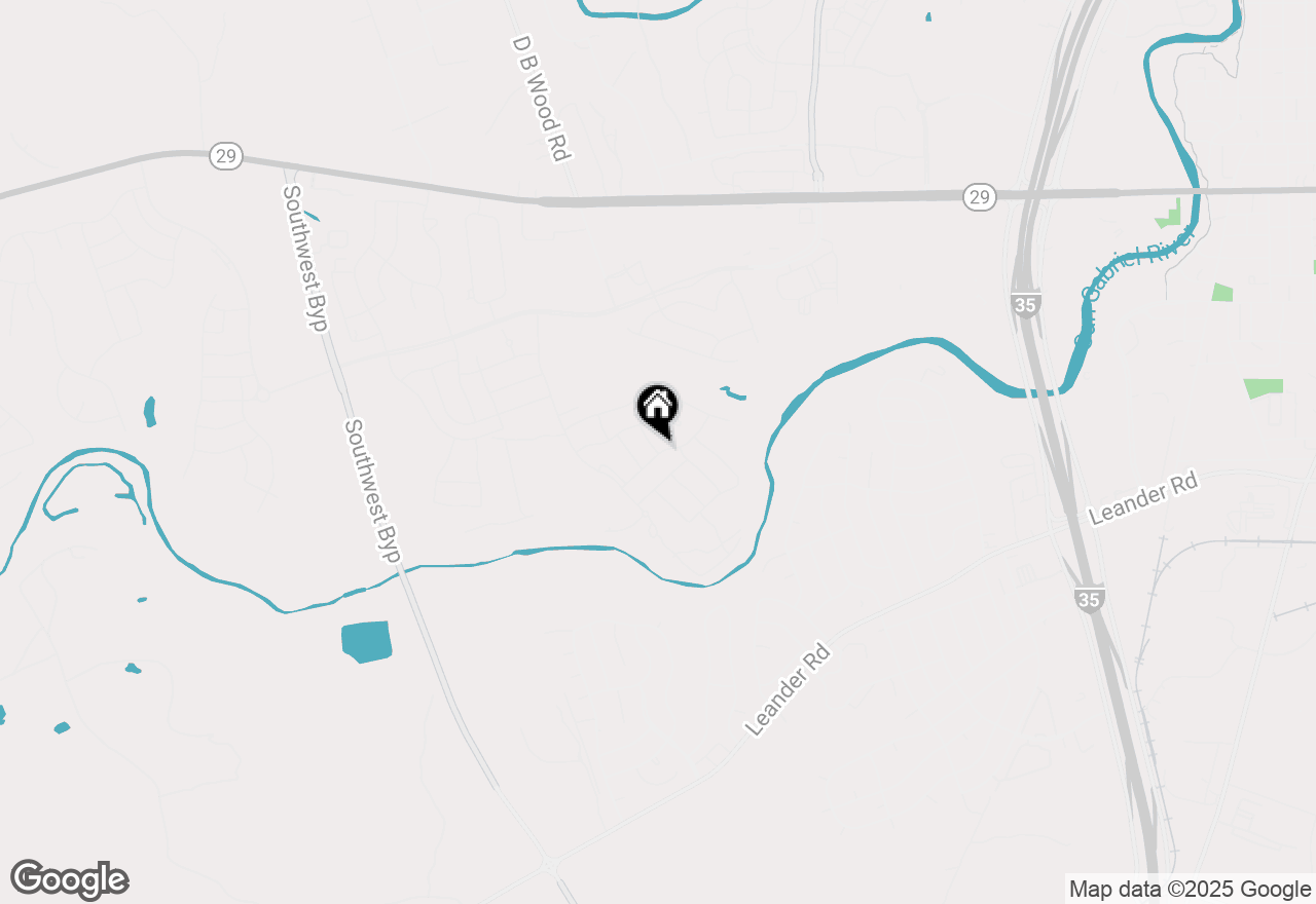 Map of 128 Fox Run, Georgetown, TX 78628