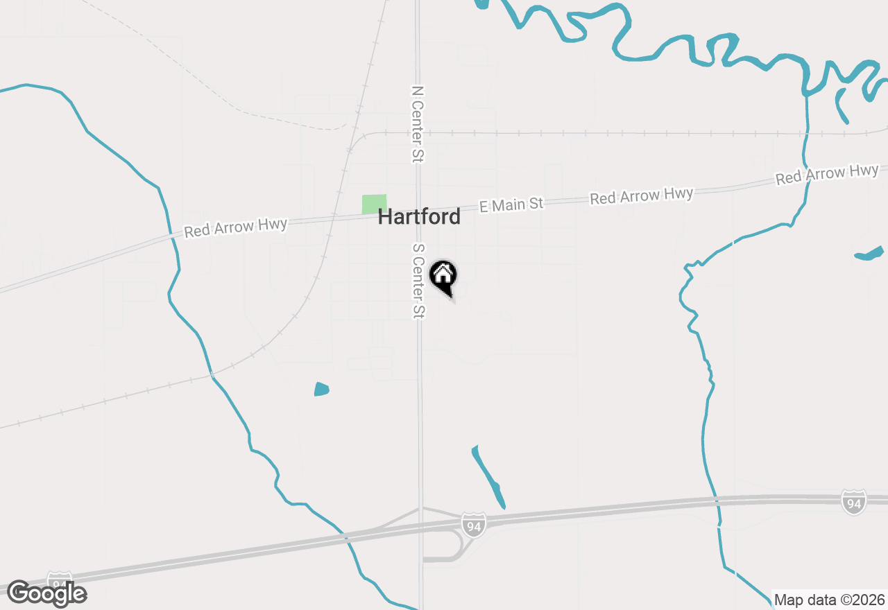 Map of 409 S Haver Street, Hartford, MI 49057