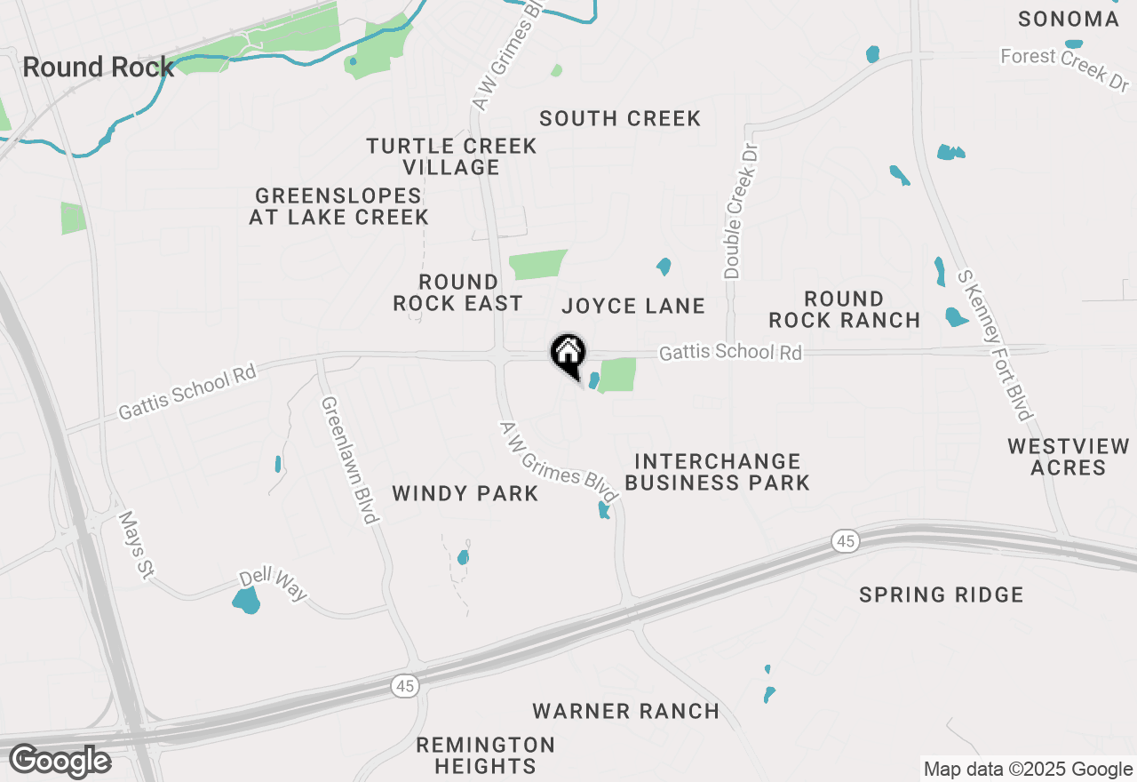 Map of 2105 Town Centre Dr #41, Round Rock, TX 78664