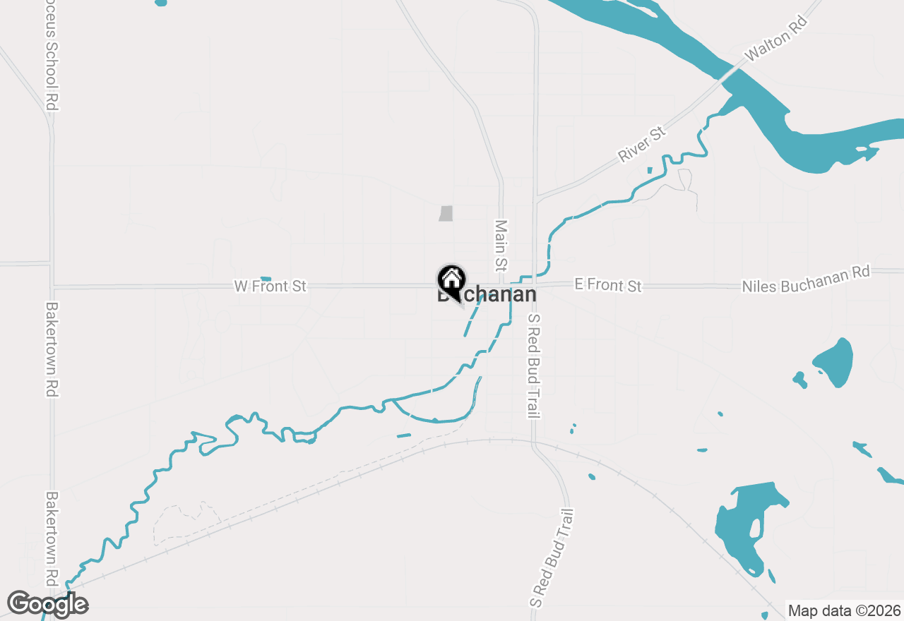 Map of 117 Charles Court, Buchanan, MI 49107