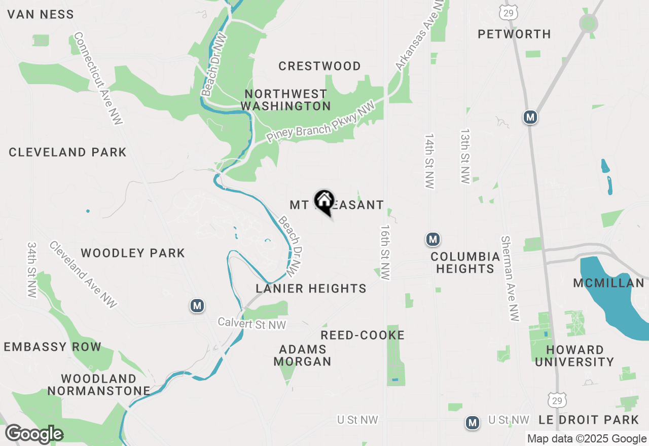 Map of 3106 18th Street Nw, Washington, DC 20010