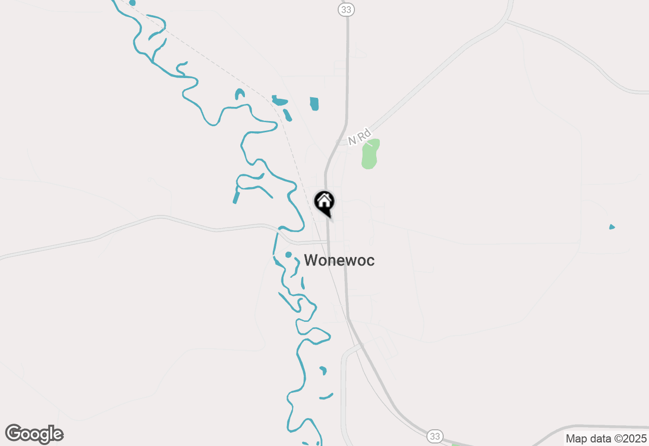 Map of 229 Center Street, Wonewoc, WI 53968