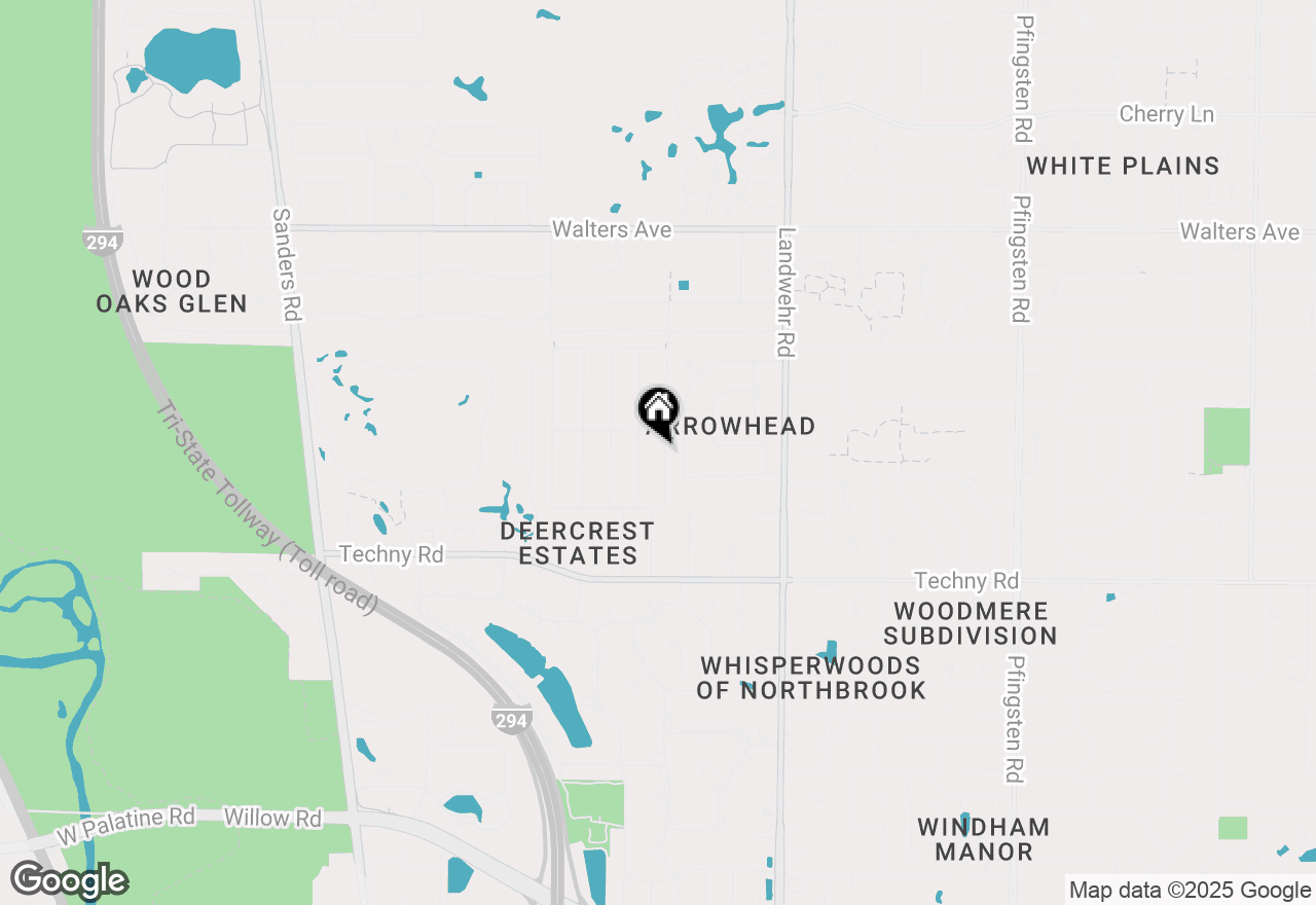 Map of 1780 Prairie Avenue, Northbrook, IL 60062