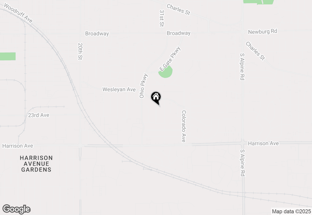 Map of 2335 Cornell Drive, Rockford, IL 61108