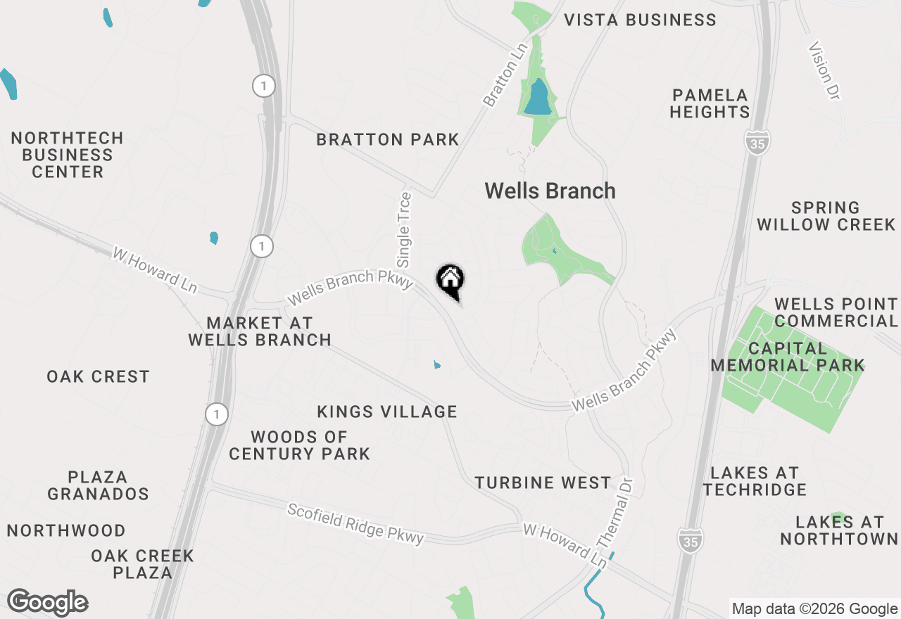 Map of 14473 Robert I Walker Blvd, Austin, TX 78728