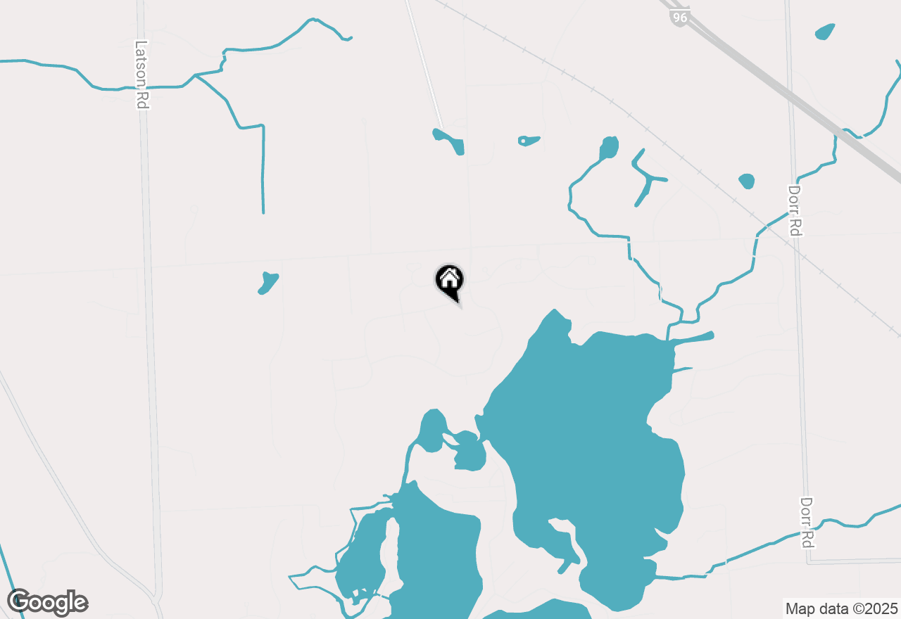 Map of 4952 Stillmeadow Drive, Howell, MI 48843