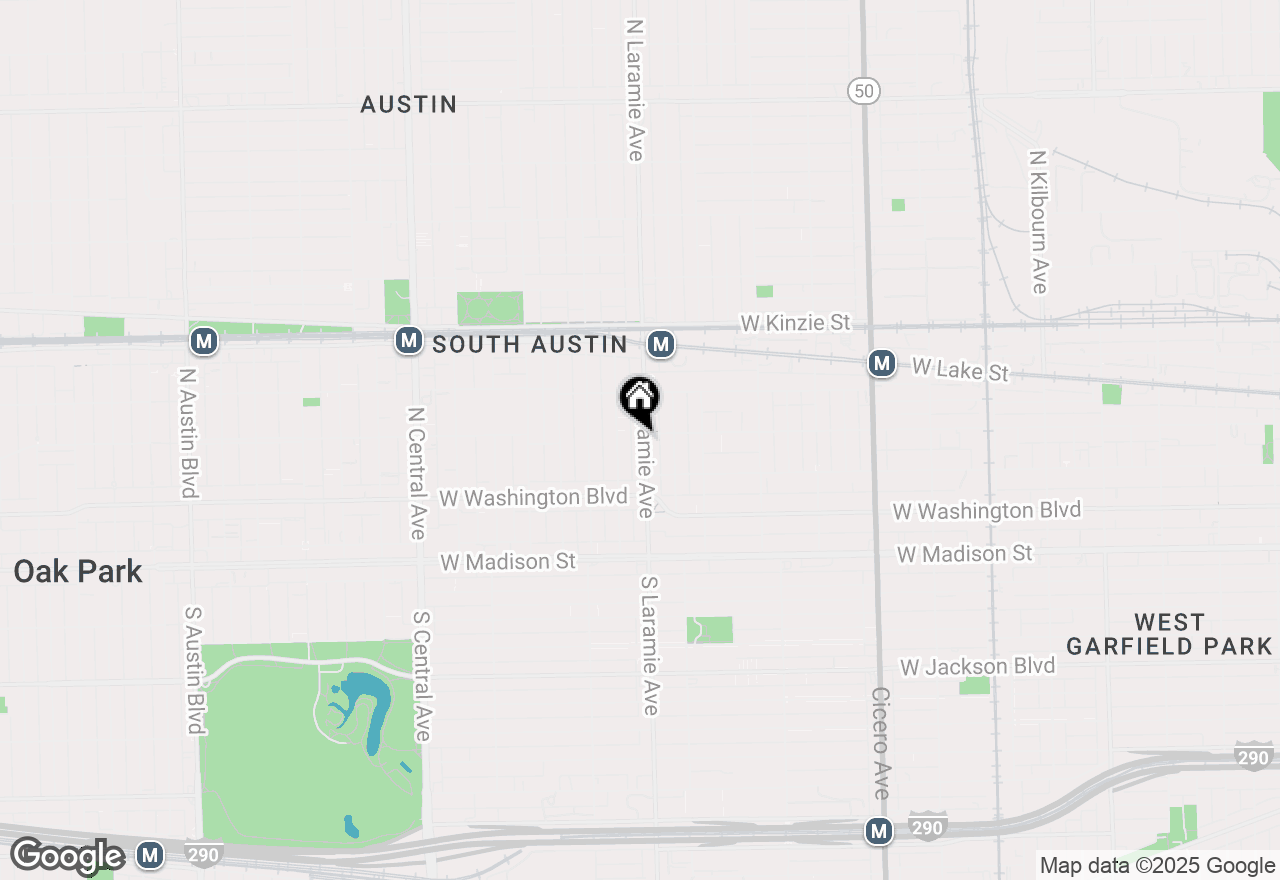 Map of 158 N Laramie Avenue, Chicago, IL 60644