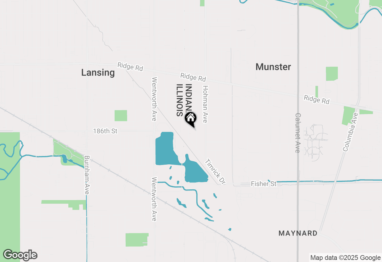 Map of 8549 Forest Avenue, Munster, IN 46321