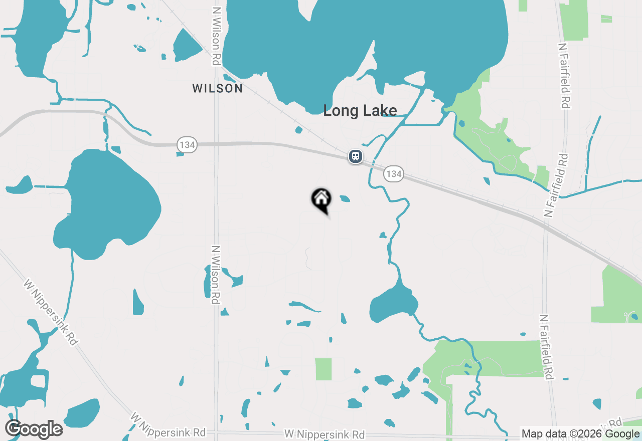 Map of 25518 W Foxtail Road, Round Lake, IL 60073