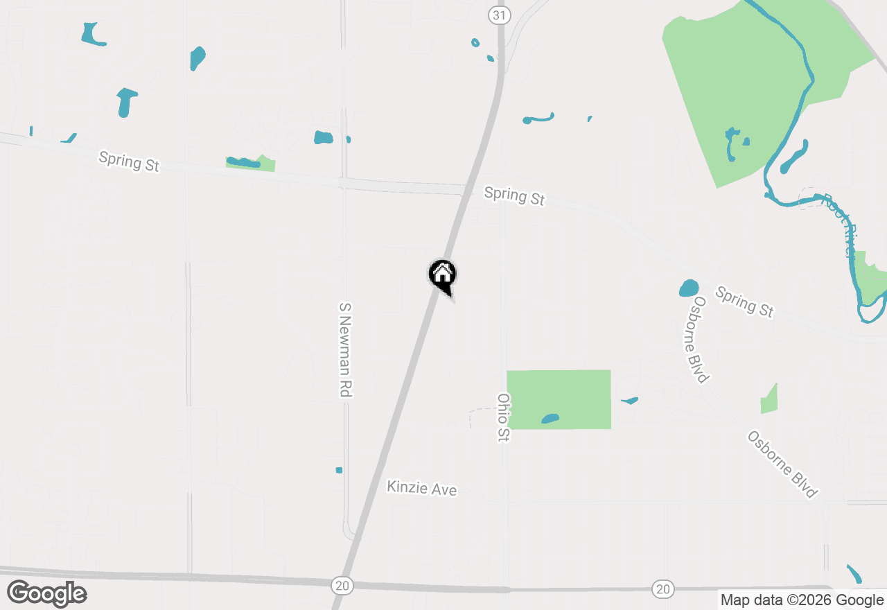 Map of 137 S Green Bay Rd, Mount Pleasant, WI 53406