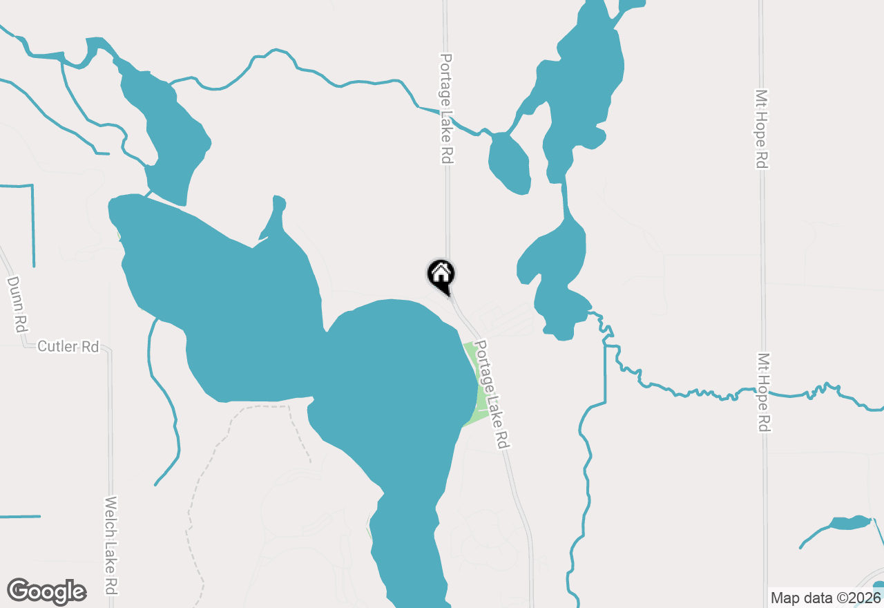 Map of 216 Portage Lake Road, Munith, MI 49259
