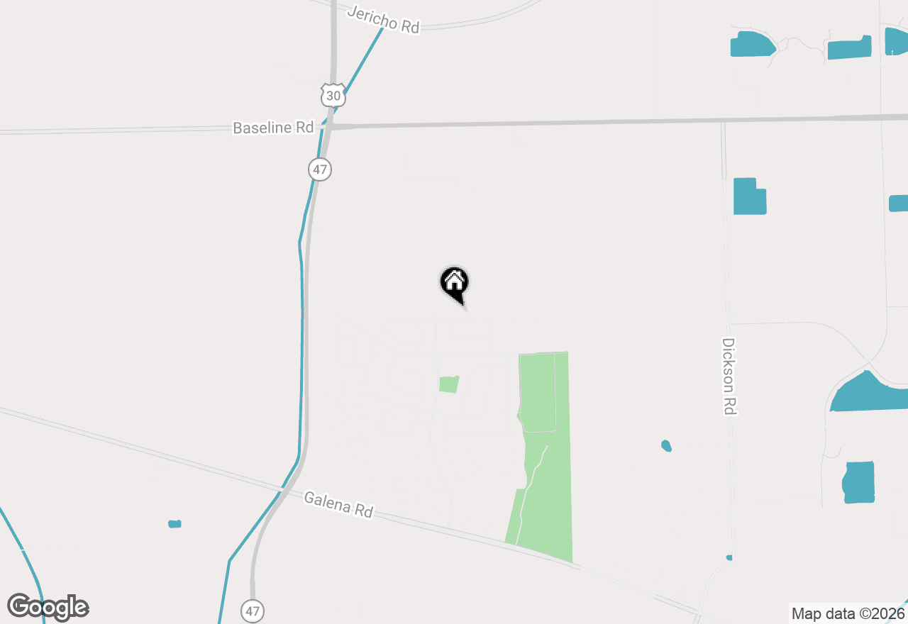 Map of 4686 Plymouth Avenue, Yorkville, IL 60560