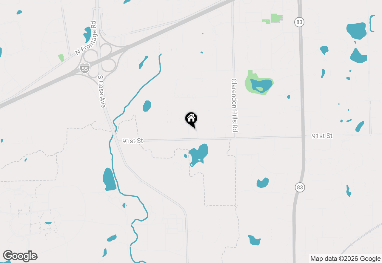 Map of 10s240 Hampshire Lane W, Willowbrook, IL 60527