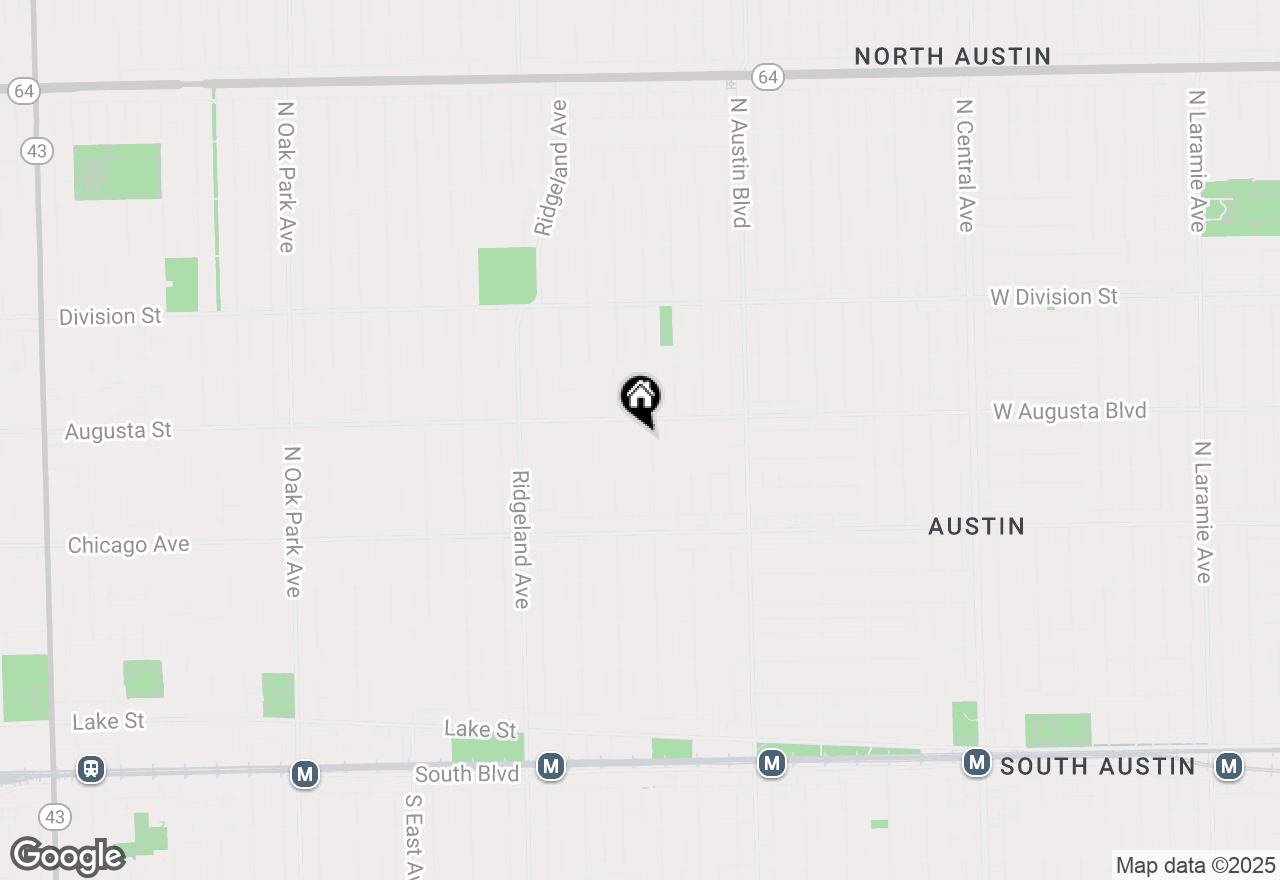 Map of 630 N Lombard Avenue, Oak Park, IL 60302