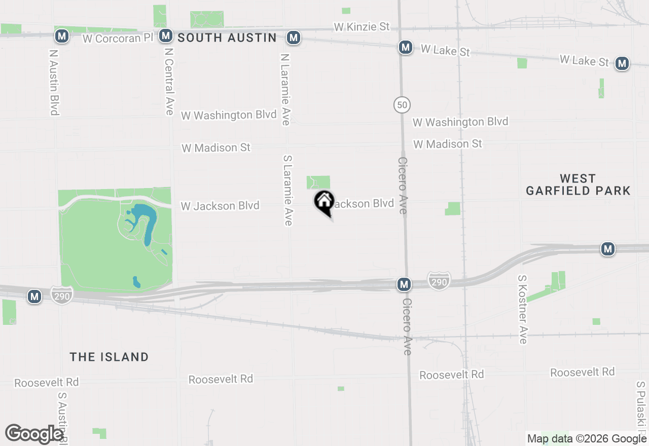 Map of 5065 W Gladys Avenue #D, Chicago, IL 60644
