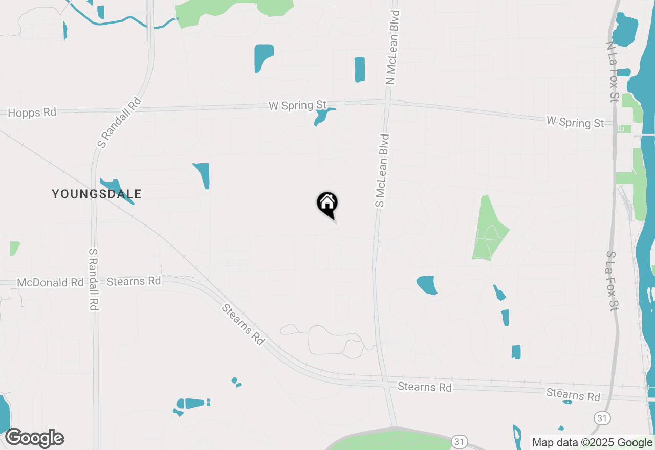 Map of 300 Kingsport Drive, South Elgin, IL 60177