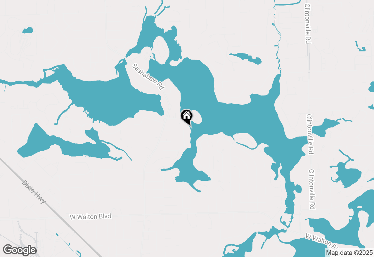 Map of 4134 Lamont Drive, Waterford, MI 48329