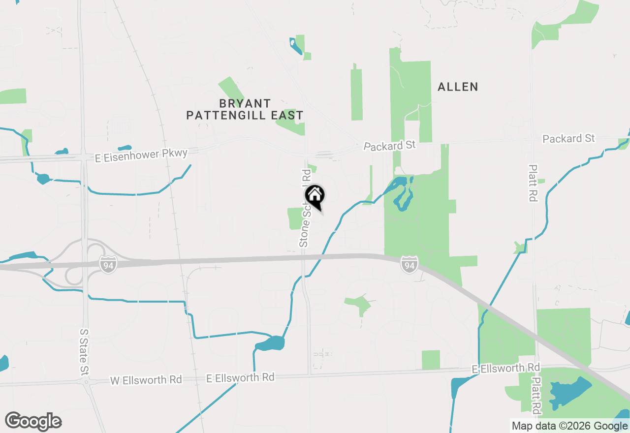 Map of 3019 Forest Creek Court, Ann Arbor, MI 48108